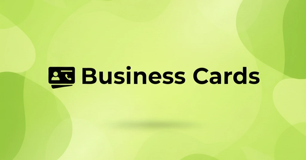 Professional Business Card Design - Make a Lasting Impression